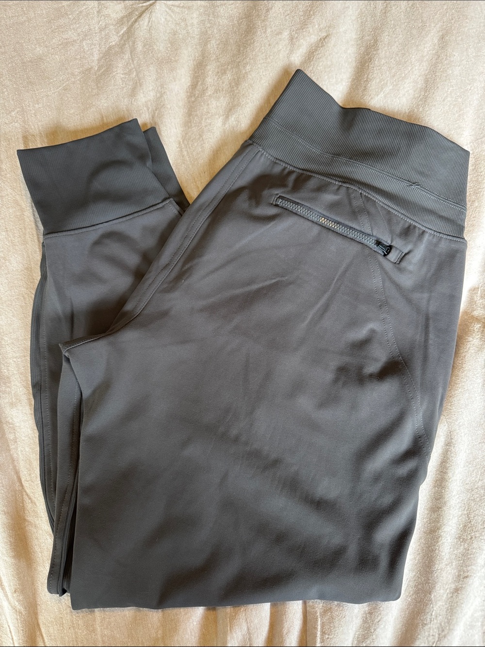 Athleta Slate Gray Venice High Rise Joggers